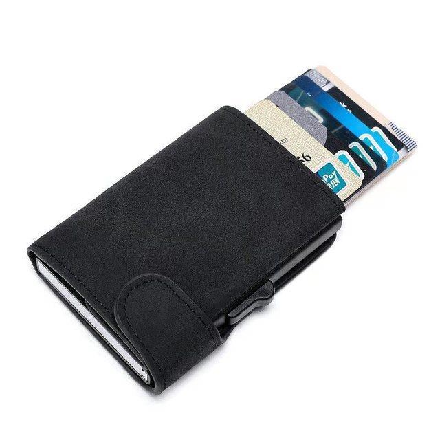 layor-wallet-rfid-ปิดกั้นการป้องกันสมาร์ทกระเป๋าสตางค์2021ผู้ชาย-id-ผู้ถือบัตรเครดิตหนังโลหะอลูมิเนียมธุรกิจธนาคารบัตรกรณีผู้ถือบัตร