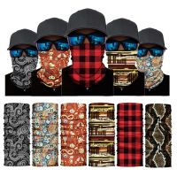 【CW】 Outdoor Seamless Scarf Cycling Bandana Buffs Neck Gaiter Tube Headband Fishing Hiking Hunting Balaclava Headwear Face