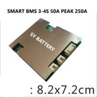 รุ่นใหม่ล่าสุด ปี 2023 Smart Bluetooth BMS 3-16S สำหรับแบตเตอรี่ NMC LiFePO4 50A Peak 250A และ 150A Peak 2900A CAR START