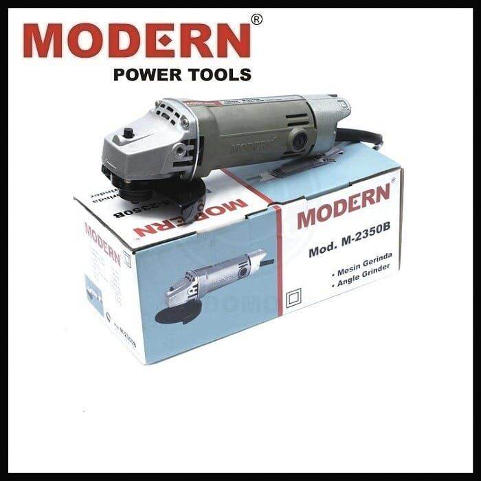 MESIN GERINDA MODERN M 2350 B / GERINDA TANGAN MODERN 4 INCH MODERN ORI ...