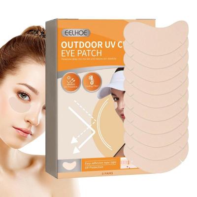UV สติกเกอร์สำหรับครีมกันแดด Facial Golf Patch ลดฝ้ากระ UV Cut Eye Patch Moisturizing Sun Protection Comfort Uv Protection