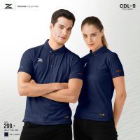 CADENZA CDL-9 NV ลิขสิทธิ์แท้ 100% เสื้อโปโลสปอร์ต โปโลสปอร์ต พรีเมี่ยม สีกรมท่า