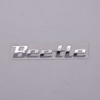 โลโก้ Beetle ติดฝาท้าย โลโก้แต่งรถ อักษรแยก ตัวนูน สีโครเมี่ยม