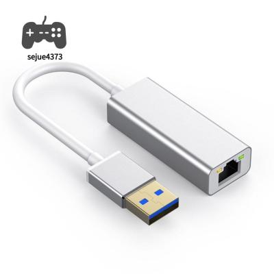 SEJUE4373แล็ปท็อป Windows 10สายต่ออินเทอร์เน็ต Type-C ถึง RJ45ตัวแปลงเชื่อมต่อ USB ที่จะ RJ45 USB ประเภท C อะแดปเตอร์อีเทอร์เน็ตการ์ดเน็ตเวิร์กประเภท C เป็นสายต่ออินเทอร์เน็ต Lan RJ45 USB แปลงชนิด C เป็น RJ45