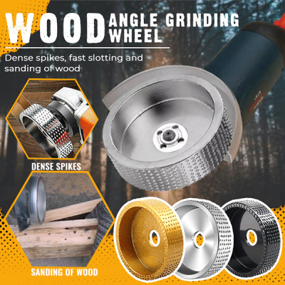 Wood Angle Grinding Wheel Sanding Carving Rotary Tool Abrasive Disc Angle Grinder Tungsten Carbide Coating Bore Shaping DropShip