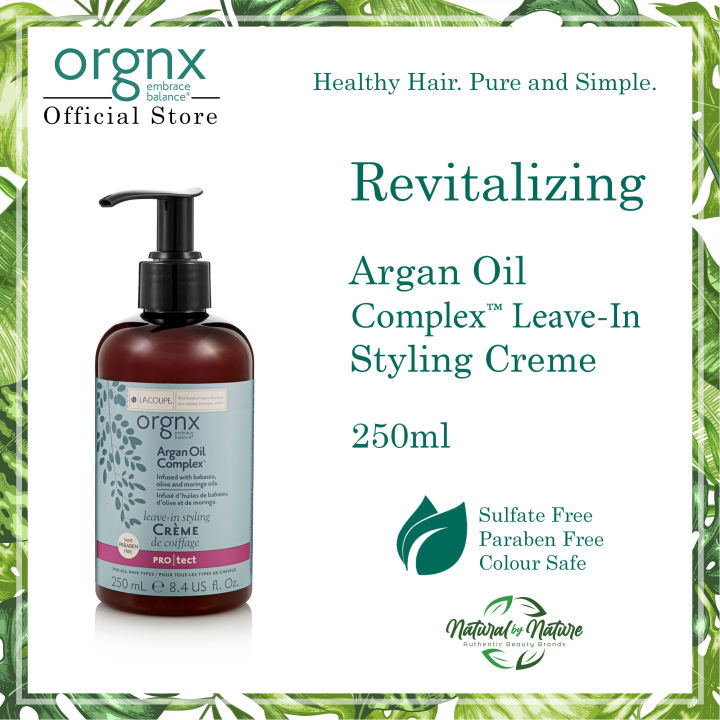 Lc Orgnx Argan Oil Complex™ Leave-in Styling Creme 250ml 