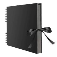 Photo Albums 80 Black Pages Memory Books A4 Craft Paper DIY Scrapbooking Picture Wedding Birthday Childrens Gift  Photo Albums