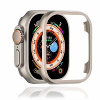 Aluminium Alloy Bumper Case for Apple Watch Series8 7 6 5 4 3 2 SE Protector for Iwatch 41mm 45mm 38mm 40 44mm 45mm Cover Case Ceiling Lights