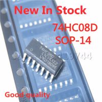 10PCS/LOT 74HC08D 74HC08 SN74HC08DR SMD SOP-14 logic chip In Stock NEW original IC