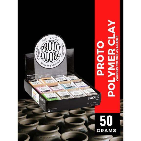 NARA Proto Polymer Clay Ovenbake 50 grams (Various Colors Available