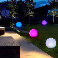 ลูกบอลเป่าลมว่ายน้ำเรืองแสง13สีของเล่นในสระว่ายน้ำไฟ LED ลูกบอลชายหาดด้วยรีโมท