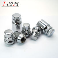 4Nuts+2Keys M12x1.25 1.25 OEM RIMS Wheel Locks LUG NUTS anti theft Security For Nissan Bluebird TEANA SUBARU SUZUKI