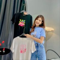 Jarikashop - เสื้อยืดลาย Summer ( งานป้าย.. Jarika ) ( จ134 )