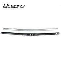 Litepro GhostจักรยานพับตรงแนวนอนHandlebar 25.4*540/580มม.รูปบาร์ยึดUltralight 148G