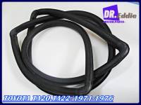 #ยางขอบกระจกบานใหญ่หน้า TA20 // TOYOTA TA20 ,TA22 1971-1976 Front windshield Glass seal weatherstrip rubber