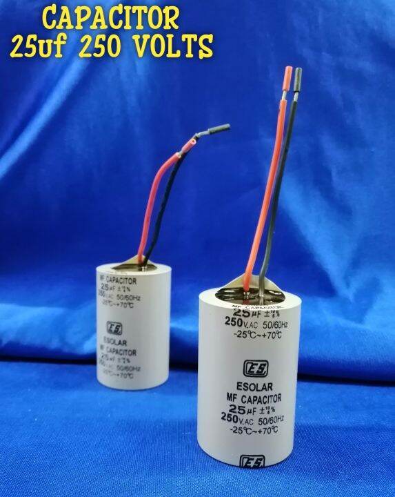 CAPACITOR 25UF 250 VOLTS FOR INDUSTRIAL SEWING MOTOR Lazada PH