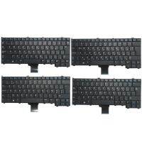 NEW Japanese JP/Bulgrian BG/Belgium BE/Arabic AR for DELL Latitude E7420 laptop Keyboard no backlit no Pointing stick