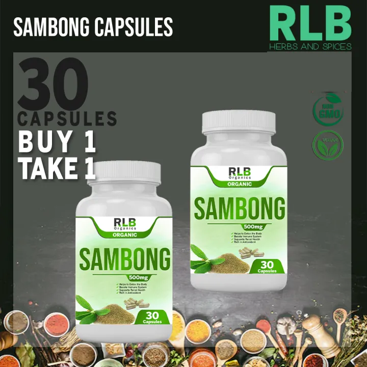 Buy 1 Take 1 Sambong Capsules 30 pcs Vitamins Minerals & Ascorbic Acid