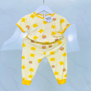 Thun lạnh cộc tay quần dài hàng Minky Mom cho bé từ 7-16kg