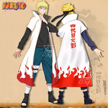 4th Hokage Coat  Minato Namikaze Naruto Cloak - Jacket Makers