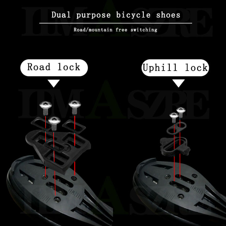 ใหม่สีดำ-mens-road-bike-รองเท้าขี่จักรยานรองเท้าแบนรองเท้า-mtb-cleats-รองเท้าจักรยานเสือภูเขารองเท้าจักรยานสำหรับผู้ชายรองเท้าผ้าใบความเร็ว-spd-ไตรกีฬารองเท้าขี่จักรยานถนนรองเท้าจักรยานกีฬา