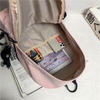 ? Han edition high school bag for middle school students junior middle school students contracted senior travel backpack backpack large capacity female college students