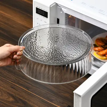 Large Microwave Splatter Cover Lid with Steam Vent Fresh keeping Kitchen  Stackable Sealing Disk Cover Universal Plate Bowl Cover