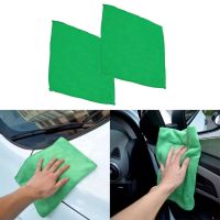 Microfiber Towel Car Wipe Small Square Towel Absorbent Towel Car Cleaning Wash S0Z0