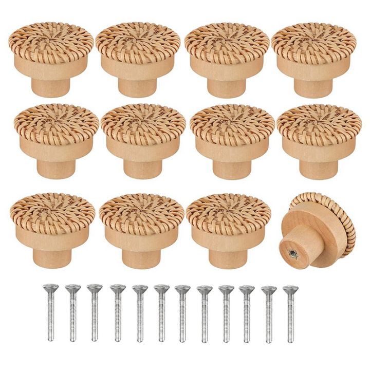 boho-rattan-dresser-knobs-round-wooden-drawer-knobs-handmade-wicker-woven-and-screws-for-boho-furniture-knobs-24pcs