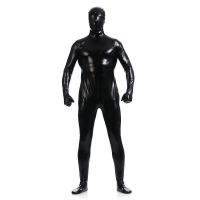 Metallic Spandex Bodysuit Lycra Shiny Catsuit y Uni Zentai Full Body Suit Costume Party Wet Look Unitard