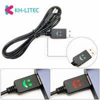 [CNIU digital accessories] KHLITEC ไฟฉายติดผนังไฟหน้า4.2V แบบพกพา3ft หน้ายิ้ม1ม. สายเครื่องชาร์จ USB สายชาร์จยิ้ม