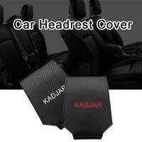 For Renault Kadjar Car Headrest Protector Case Pu Leather Car Headrest Cover Car-Styling