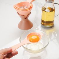 【CW】 Multifunctional Folding Funnel Set Leak Egg Separator Filter Sub-packing Wine Filler Accessories