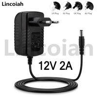 Charger Adaptor พลังงาน2A DC 12V อะแดปเตอร์สำหรับแล็ปท็อป S2217ไกล่เกลี่ย