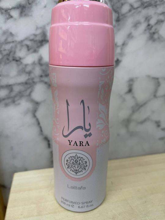 (ORI) LATAFFA YARA BODY SPRAY 200ML Lazada