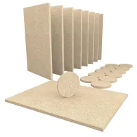 8 Large Self Stick Furniture Felt Sheets 12 Round Felt Pads To Protect Hardwood Floors&amp;Furniture