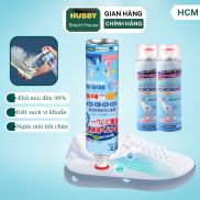 Chai xịt khử mùi hôi giày Nano Bạc 260ML