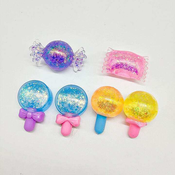 Lollipop Pinch Toy Pectin Slow Rebound Candy Soft Glue