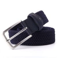 hyfvbujh❧✚  ZLD Mens belt pin buckle Elastic waist new casual jeans wild luxury brand the man