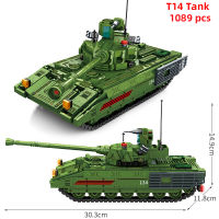 ทหารยานเกราะถังรัสเซีย T14 T80เครื่องบิน F22 F35 Cruiser รุ่นอาคารบล็อก WW2 Scud กองทัพยานพาหนะก่อสร้างของขวัญของเล่น