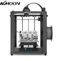 KKmoon CREALITY 3D Ender 5 S1 3D เครื่องพิมพ์ FDM 3D เครื่องพิมพ์ด้วย Sprite เกียร์คู่ Direct Extruder และ CR Touch Auto Leveling 220X220X280มม.พื้นที่การพิมพ์250มิลลิเมตร/วินาที Fast พิมพ์ความเร็ว4.3 หน้าจอสัมผัสและแผ่นเหล็กสปริง PC