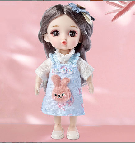 ตุ๊กตาบาร์บี้-บาโบลี-ตุ๊กตา-bjd-doll-16cm-ของเล่นเด็กหญิง-พร้อมส่ง