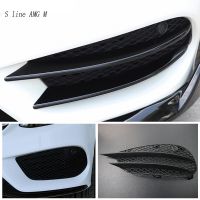 For Mercedes Benz C Class W205 2015-2018 Replace Front Fog Lamp Grill Grille Decorative Covers Stickers Car Styling Accessories