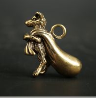 【cw】 Antique Little Big Gold Money Figurines 2020 New Year Design Rat Shui Ornaments