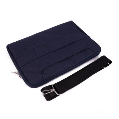 Handbag BAG with straps 15 NAVY BLUE  กระเป๋าแล็ปท็อป สำหรับ แล็ปท็อป / แท็บเล็ต / โน้ตบุ๊ก