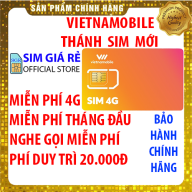 Thánh sim 4G Vietnamobile mới Miễn phí DATA không giới hạn - Phí duy trì 20.000đ - Shop Sim Giá Rẻ thumbnail