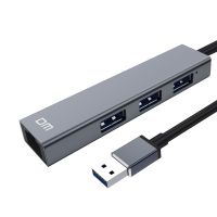 ❃☸ 3 Port USB2.0 High speed HUB with 100mbps ethernet port CHB011 support 1TB HDD