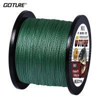 Goture PE Braided Fishing Line Multifilament 500M 4 Strands Cord Carp Fishing Lines For Freshwater and Saltwater 8-80 LB