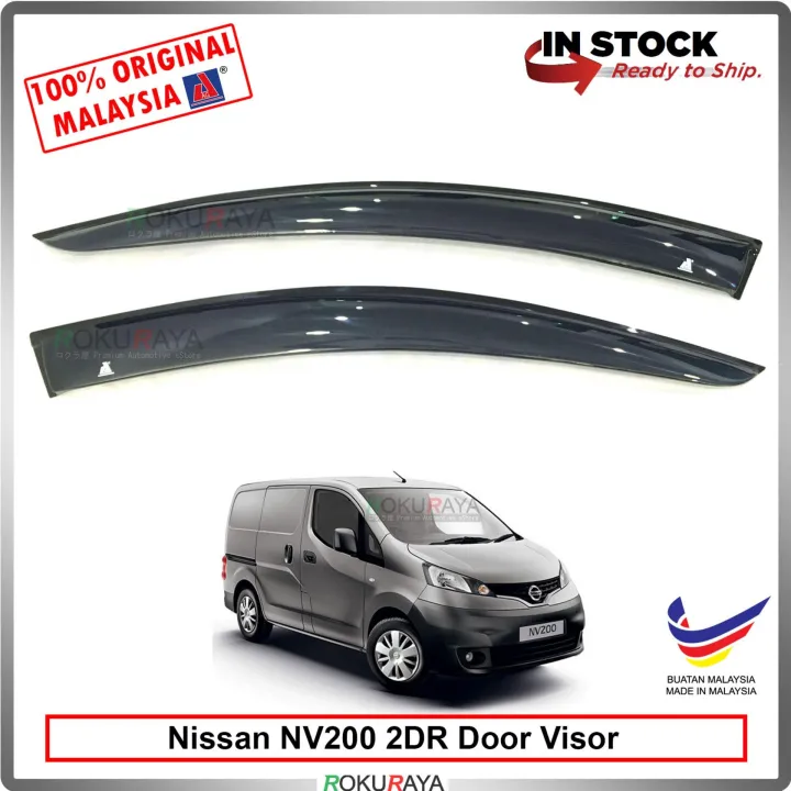 Nissan NV200 2Door 2007 AG Door Visor Air Press Wind Deflector (Big