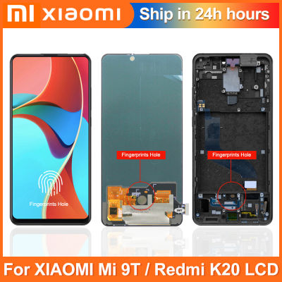 6.39 Amoled For XiaoMi Mi 9T LCD with frame for Redmi K20 Pro K20 Display mi 9t pro Touch Screen Digitizer Assembly